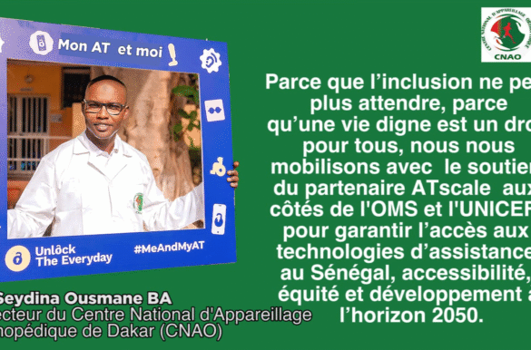 Le projet “Bokk Naa Ci”pour une meilleure accessibilité des technologies d’assistance au Sénégal !